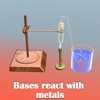 Bases React with Metals