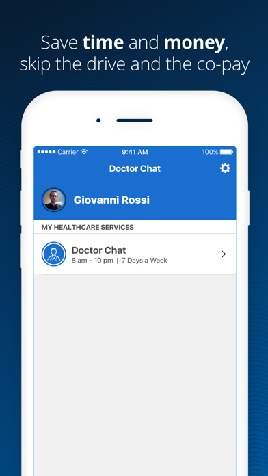 UnitedHealthcare Doctor Chat Screenshot