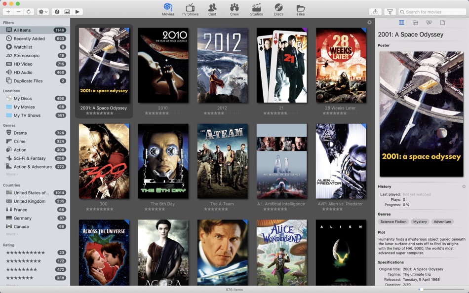 Movie Explorer Pro - 2.6.3 - (macOS)