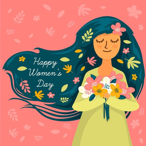 March 8 Women's Day Greetings icon