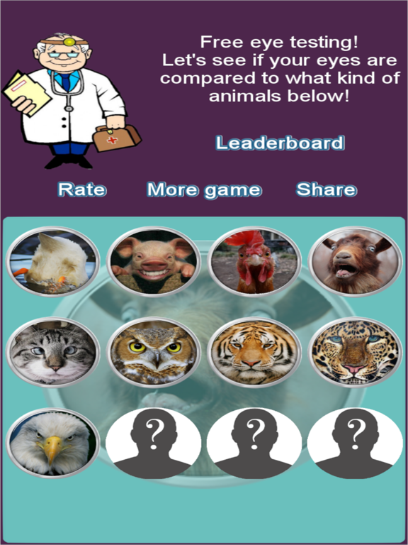 Screenshot #4 pour Eyes Test Animals