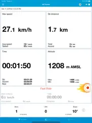exa ski tracker premium gold iPad Captures Décran 3