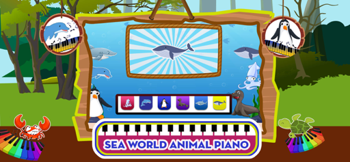 Baby Piano Animal Sounds Games screenshot 2
