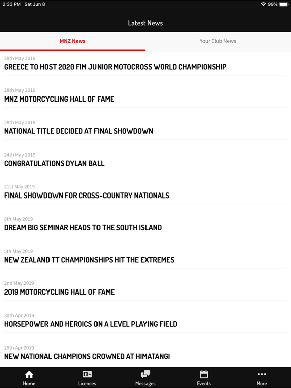 Screenshot #4 pour Motorcycling NZ App