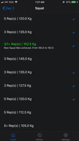 Game screenshot nSuns LP Powerlifting Workout hack