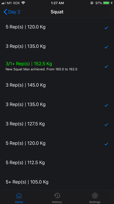 nSuns LP Powerlifting Workout screenshot 3