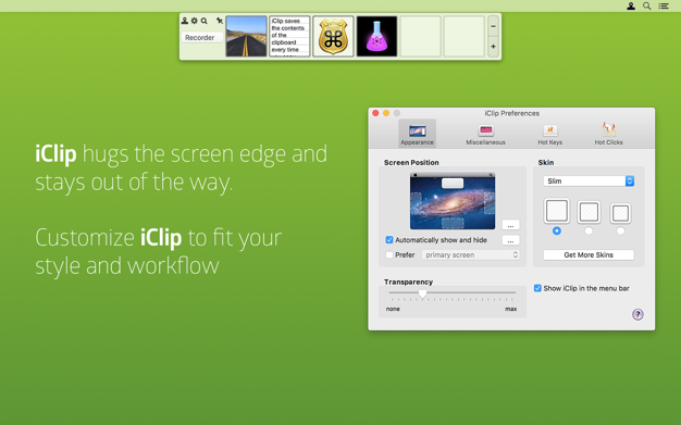 iClip – Clipboard Manager Screenshot 2