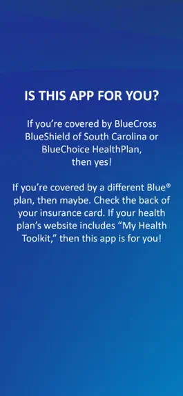 Game screenshot My Health Toolkit® for BCBS mod apk