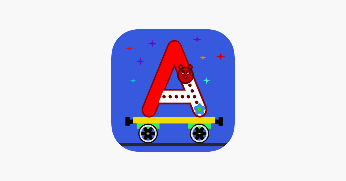 Rastreamento de letras ABC na App Store