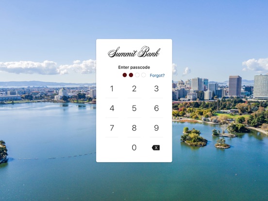 Summit Banking iPad screenshot 3 - Finance app