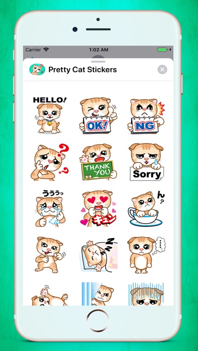 How to cancel & delete Pretty Kitty Cat Stickers from iphone & ipad 2