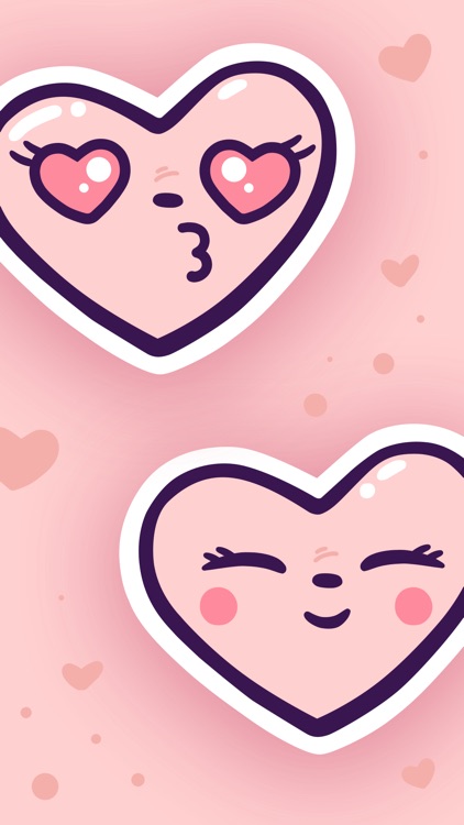 Adorable Heart Stickers