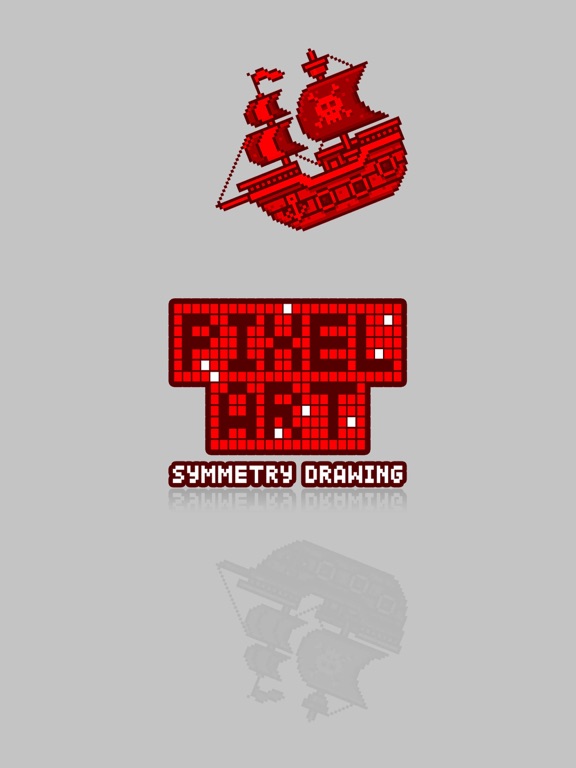Pixel Art Symmetry Drawing iPad screenshot 5 - Entertainment app