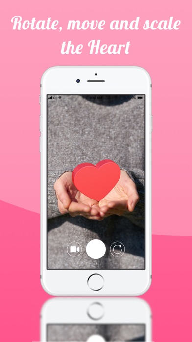 AR Valentine－virtual postcards screenshot 2