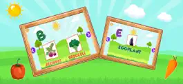 Game screenshot Learn ABC Vegetables Alphabet mod apk
