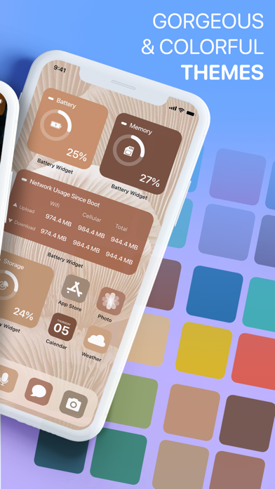 Battery Widget & Color Widgets Screenshot