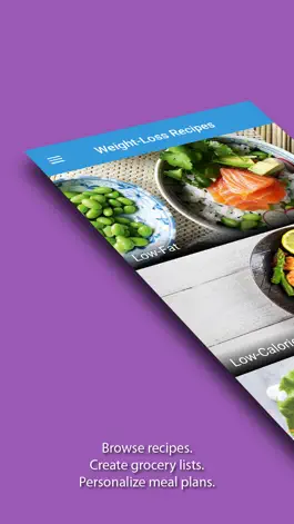 Game screenshot Weight-Loss Recipes mod apk