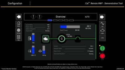 Screenshot #1 pour Cat® Remote HMI Demonstrator