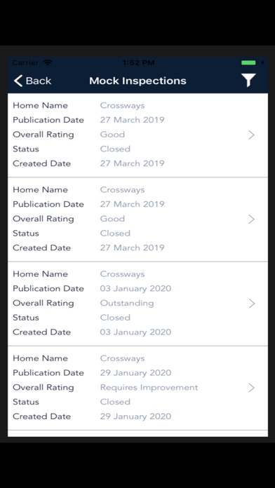 Access Care Compliance Screenshot