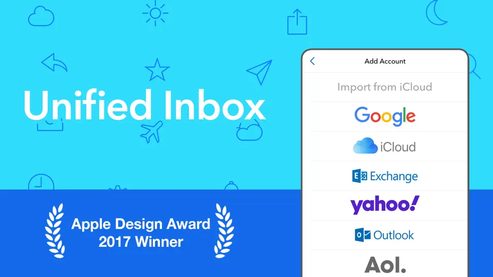 Capture d'écran de Airmail For Gmail Outlook Mail sur iPhone 1