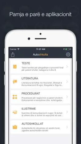 Game screenshot Autoshkolla Kosovë - Testet mod apk