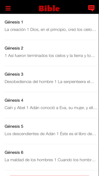 Reina Valera Contemporánea iPhone screenshot 3 - Book app