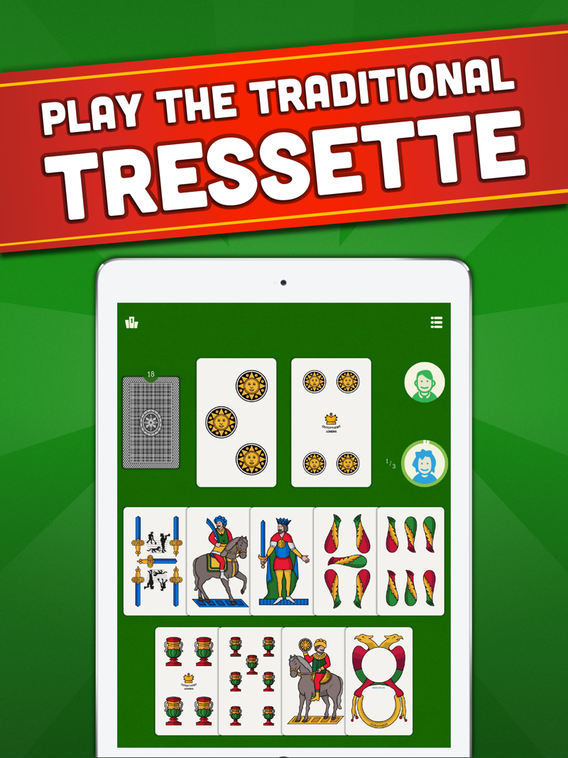 Tressette - Classic Card Games official gameplay screenshot 1