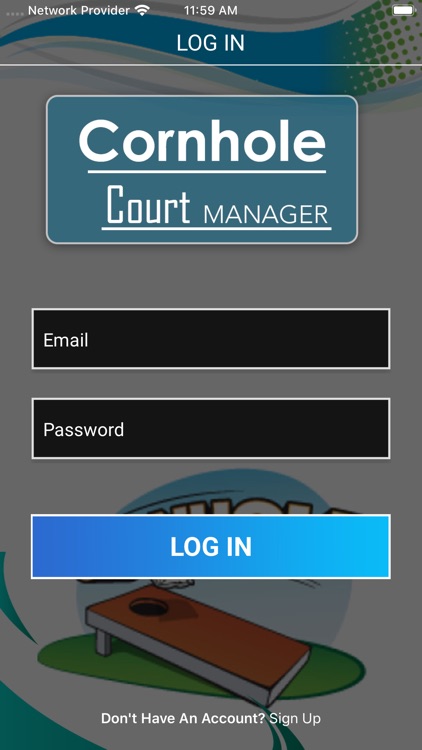 Cornhole Court Manager