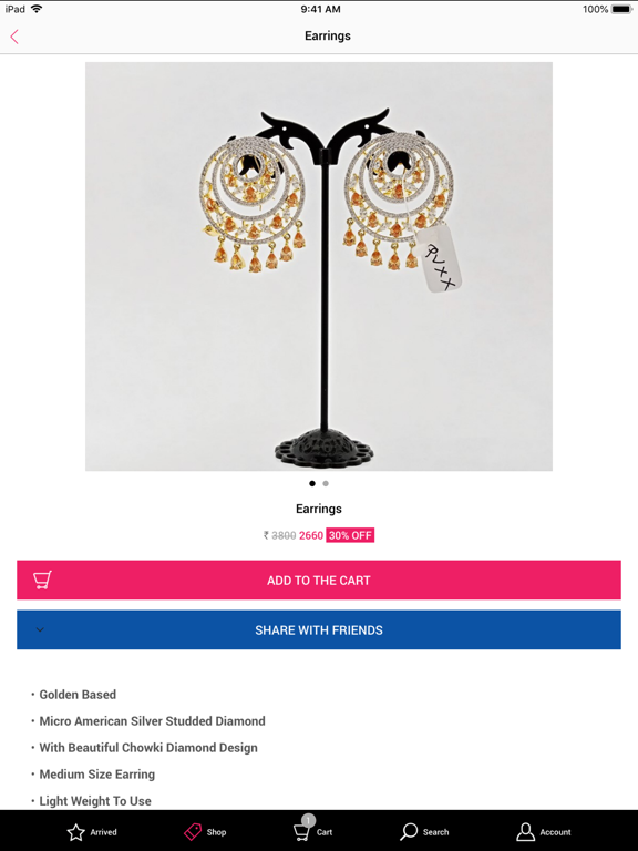 Patel Bangles iPad screenshot