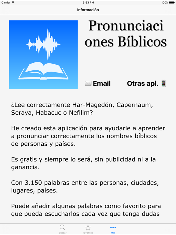 Screenshot #6 pour Pronunciaciones Bíblicos