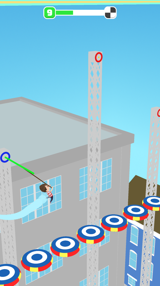 #1. Swing Hook 3D (iOS) 由: mituyoshi anzai