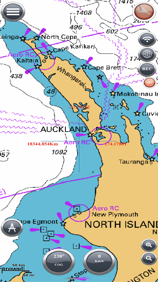 #6. Marine Navigation Lite (iOS) 由: Marco Palaferri