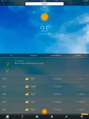 morecast weather app ipad capturas de pantalla 1
