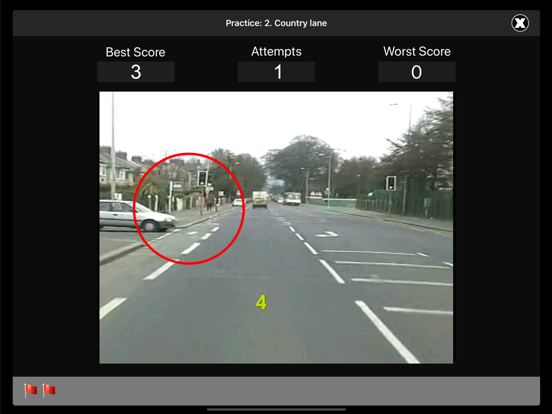 Screenshot #4 pour Hazard Perception Test. Vol 1