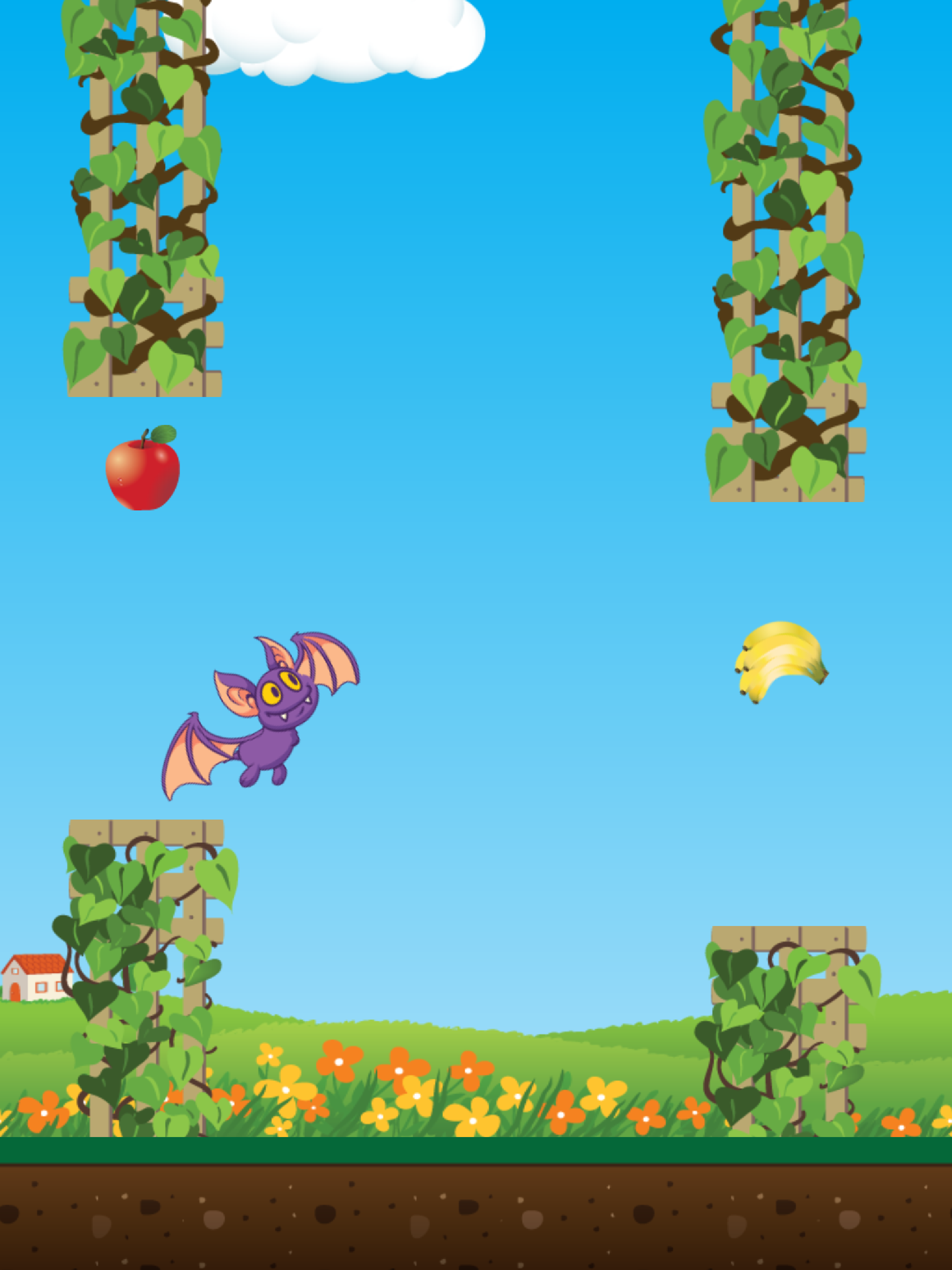 Flappy Fruit Bat screenshot 7