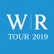 The WR Tour 2019 App will allow you to easily view the agenda, activities, share pictures and video, connect with other attendees and much more