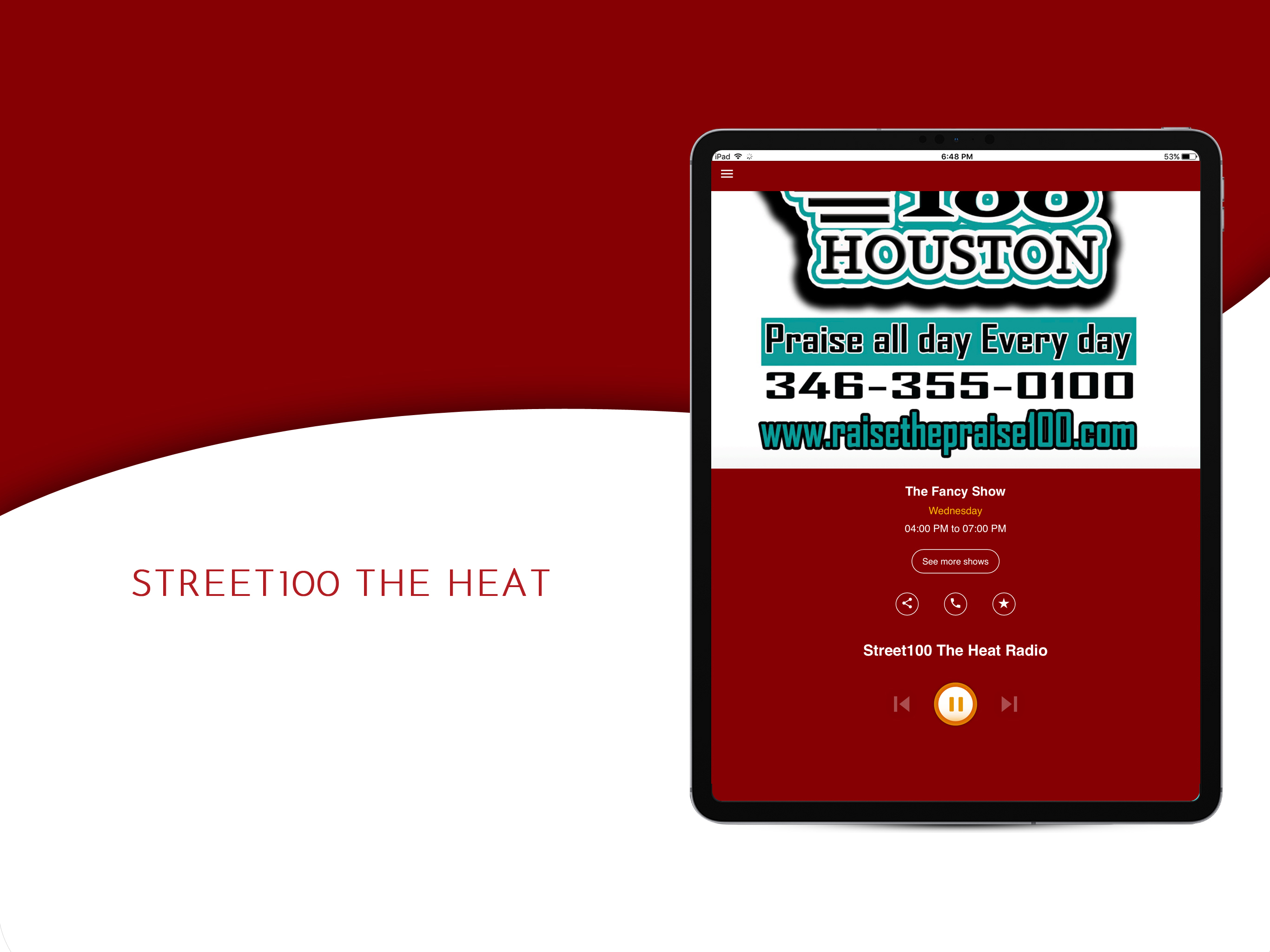 Street100 the Heat Radio