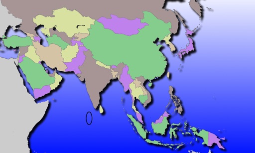 Asia Map Quiz: Learn Geography icon