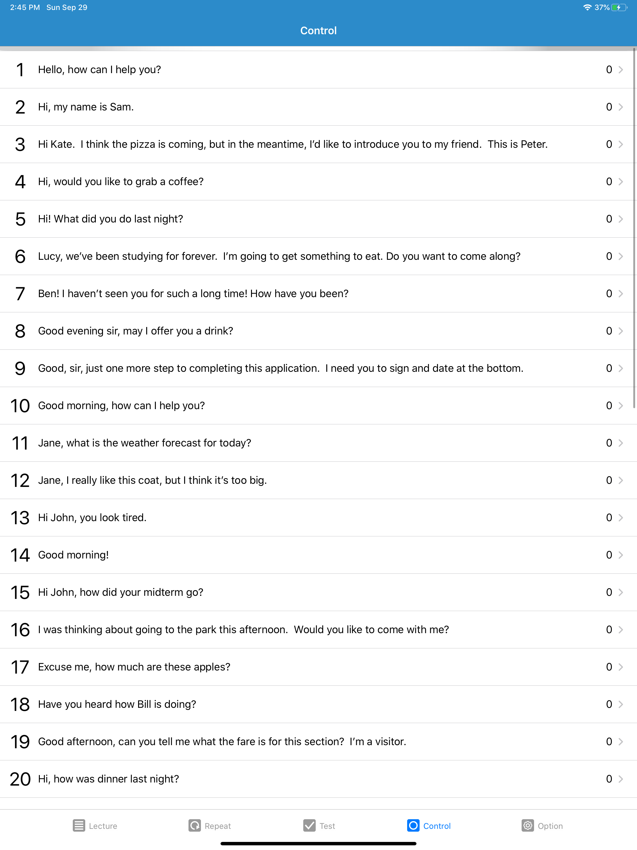 말킴의 영어회화 패턴 Dialogue screenshot 10