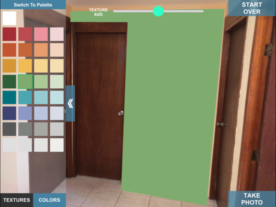AR Home Painter iPad screenshot
