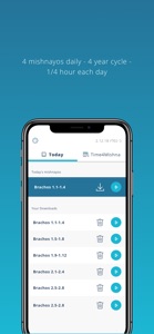 Time4Mishna - Daily Mishnayos screenshot #2 for iPhone