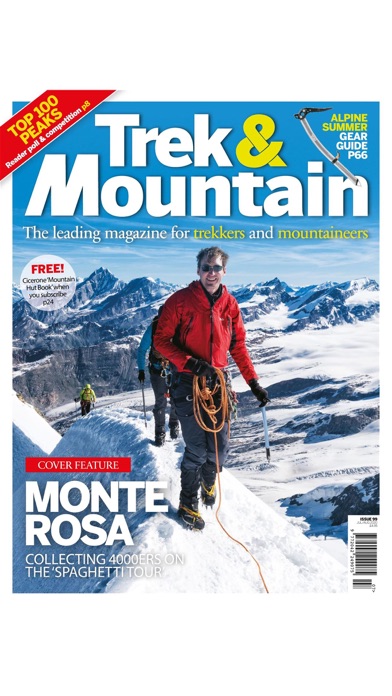 Trek & Mountain Magazine Screenshot