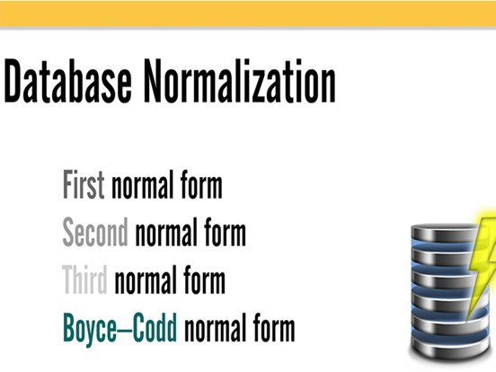 Screenshot #4 pour Database Normalization