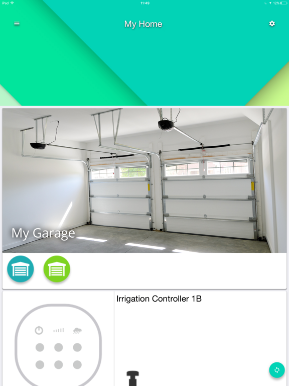 Asante SmartHome iPad screenshot 2 - Utilities app