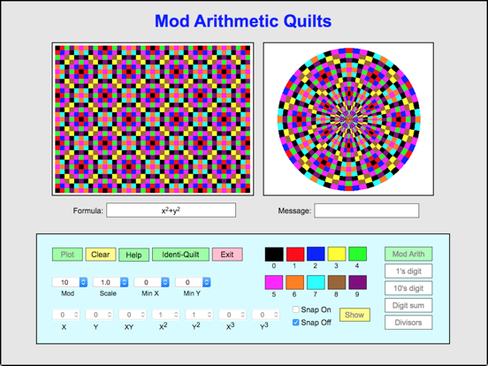 Screenshot #4 pour Arithmetic Quilts