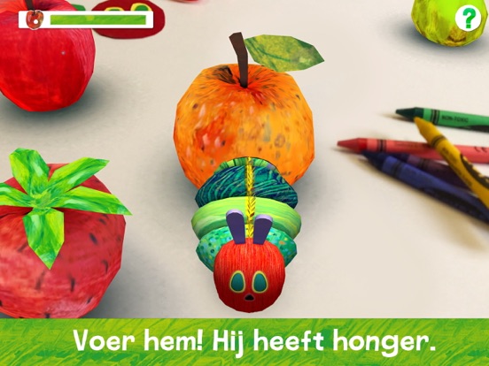 Mijn Rupsje Nooitgenoeg AR iPad app afbeelding 3