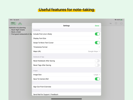 FastEver 3 iPad screenshot 2 - Business app