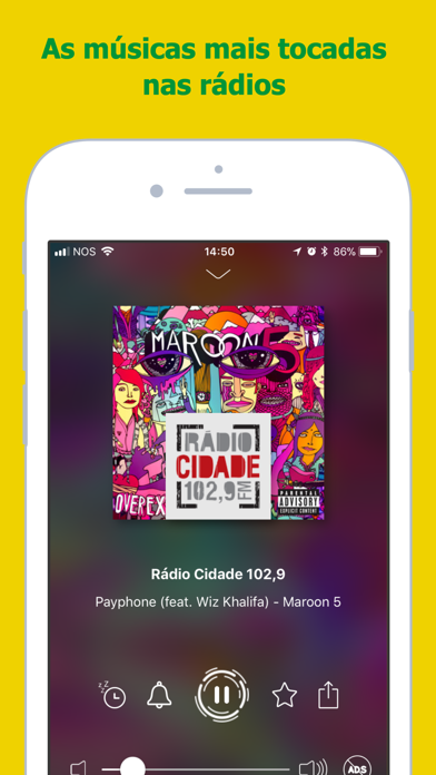 Screenshot #2 pour Rádio Brasil: Radios FM Online
