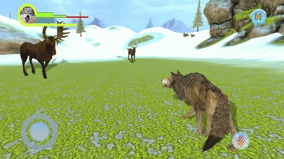 Wild Snow Wolf Simulator screenshot 3