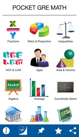 Game screenshot Pocket Quants : GRE® Exam mod apk